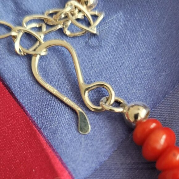 Jay King Coral Necklace - Picture 2 of 5